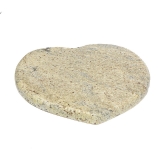 Grabplatte Herz aus granit Granit