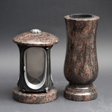 Laterne - Vase Granit Aurora