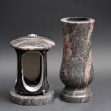 Laterne - Vase Granit Himalaya