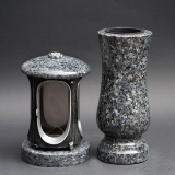Laterne - Vase Granit Labrador