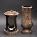 Laterne - Vase Granit Multicolor