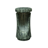 Grablampe aus Granit Olive green