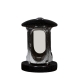 Grablaterne aus Granit Schwedisch black - verchromt