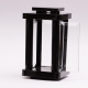 Grablampe modern aus Granit Schwedisch black