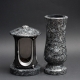 Laterne - Vase Granit Steel grey