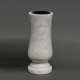 Urnegrab vase aus Marmor Carrara Ø 9cm